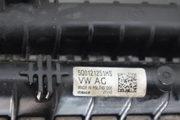 Повний водяний радіатор із дифузором Seat Leon 2.0 TDI 2013 5Q0121251HS it-16231 Дизель - 4