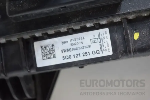 Повний водяний радіатор із дифузором Seat Leon 2.0 TDI 2013 5Q0121251HS it-16231 Дизель - 6