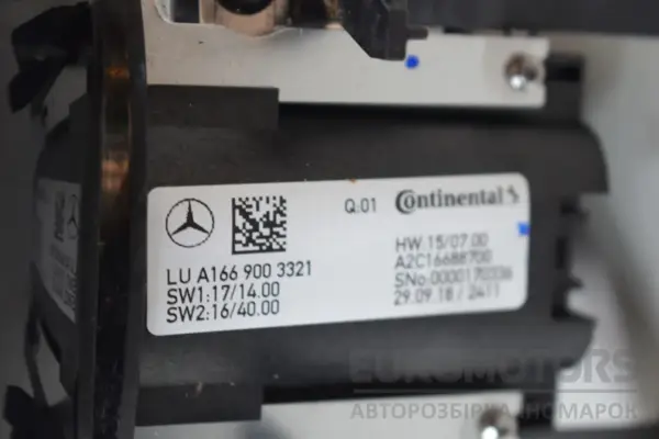 Многофункциональный пульт управления Mercedes GLE-class 3.0 cdi BlueTech (euro-6) (V167) 2018 A1669003321 it-16244 Дизель - 4