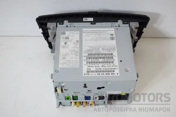 Мультимедійний блок керування радіо/CD/DVD/GPS Mercedes GLE-class 3.0 cdi BlueTech (euro-6) (V167) 2018 A1669005420 it-16263 Дизель - 2
