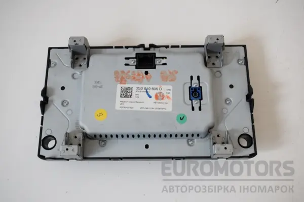 Монітор VW Passat 2.0 TDI (B8) 2015 3G0919605D it-16282 Дизель - 2