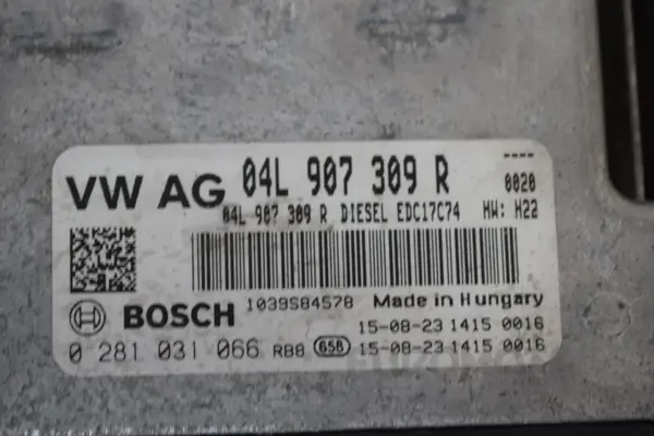 Блок управления двигателем VW Passat 2.0 TDI (B8) 2015 04L907309R it-16285 Дизель - 2