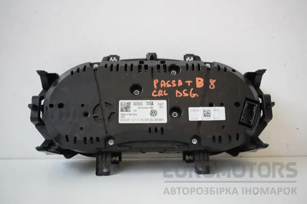 Панель приладів VW Passat 2.0 TDI (B8) 2015 3G0920751A it-16292 Дизель - 2