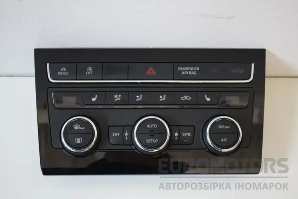 Блок керування кондиціонером Seat Leon 2.0 TDI 2013 5F0907044AL it-16293 Дизель euromotors.com.ua