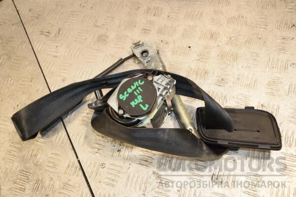 Ремінь безпеки передній лівий з піропатроном Renault Scenic (III) 2009-2015 868850012R 431665 euromotors.com.ua