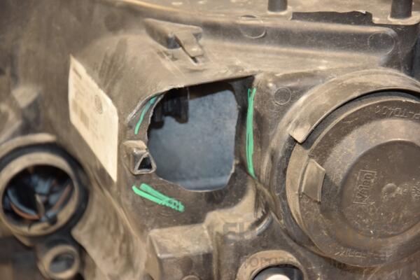 Фара правая (дефект) Renault Logan 2014 260105344R 432141 - 3