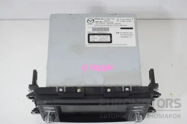 Блок керування автомобільною магнітолою CD/DVD/GPS/навігатором Mazda 6 2.2 Bi-Turbo 2012-2018 CV-VM42F1JMA it-16323 Дизель - 2