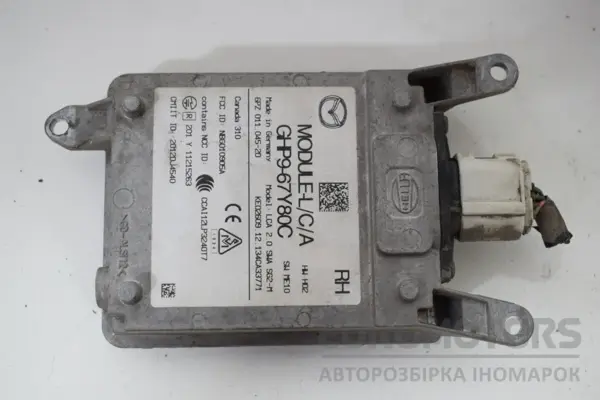 Правый радарный датчик Mazda 6 2.2 Bi-Turbo 2012-2018 GHP967Y80C it-16327 Дизель euromotors.com.ua