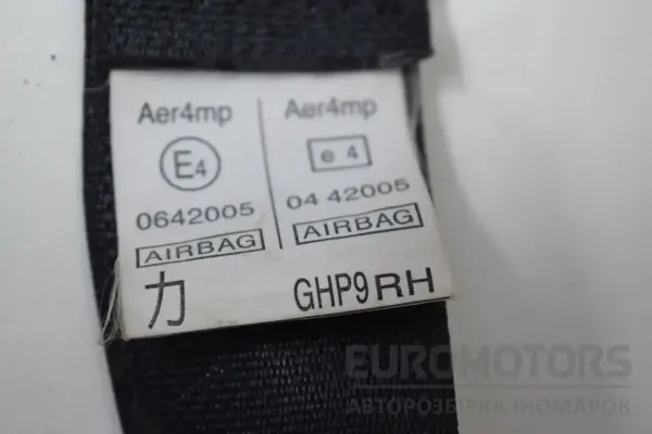 Передний правый ремень безопасности Mazda 6 2.2 Bi-Turbo 2012-2018 TKAH2EH948 it-16328 Дизель - 3