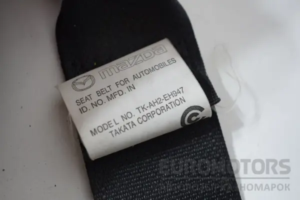 Передний левый ремень безопасности Mazda 6 2.2 Bi-Turbo 2012-2018 TKAH2EH947 it-16329 Дизель - 3