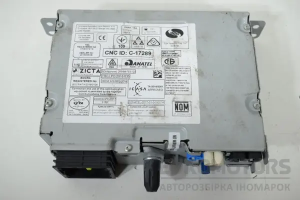 Блок управления автомобильной магнитолой CD/DVD/GPS/навигатором Citroen C4 Grand SpaceTourer 2.0hdi euro-6 2018 9821909080 it-16330 Дизель - 2