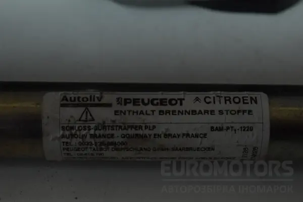 Передній лівий ремінь безпеки Citroen C4 Grand SpaceTourer 2.0hdi euro-6 2018 96771311XX it-16336 Дизель - 3