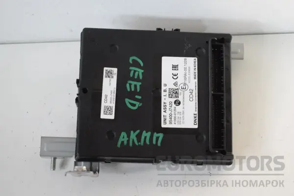Блок керування комфортом Kia Ceed 2018 95400J7420 it-16365 Бензин euromotors.com.ua