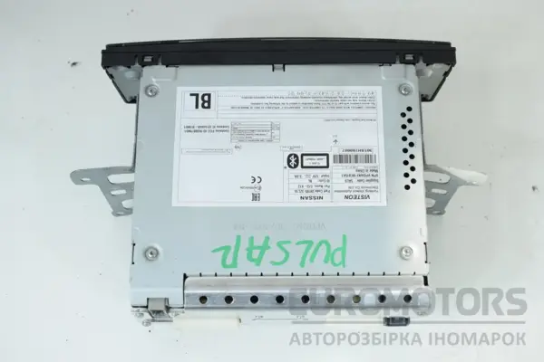 Блок керування автомобільною магнітолою CD/DVD/GPS/навігатором Nissan Pulsar 1.5 DCI 2014 281853ZL1A it-16377 Дизель - 2