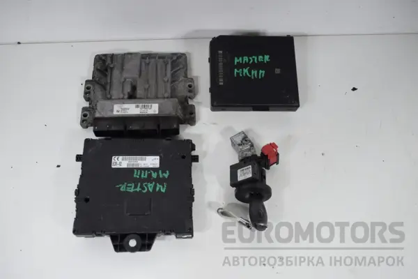 Блок управления двигателем (полный комплект зажигания) Renault Master 2.3 dci 2010 237108214R it-16417 Дизель euromotors.com.ua