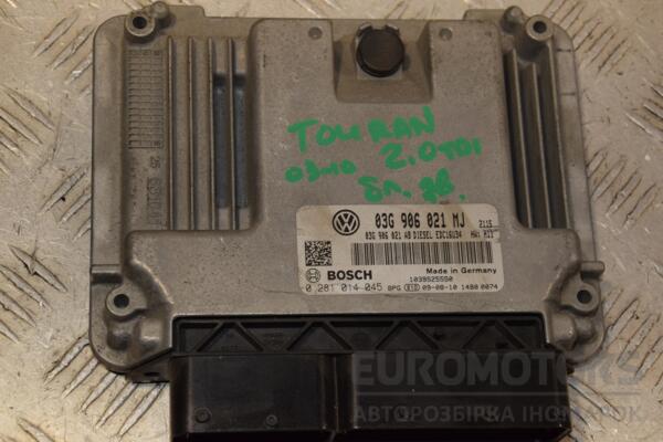 Блок управления двигателем VW Touran 2.0tdi 2003-2010 03G906021MJ 433126 euromotors.com.ua