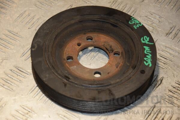 Шкив коленвала демпферный 6 ручейков Hyundai Santa FE 2.0crdi 2000-2006 2312427100 433276 euromotors.com.ua
