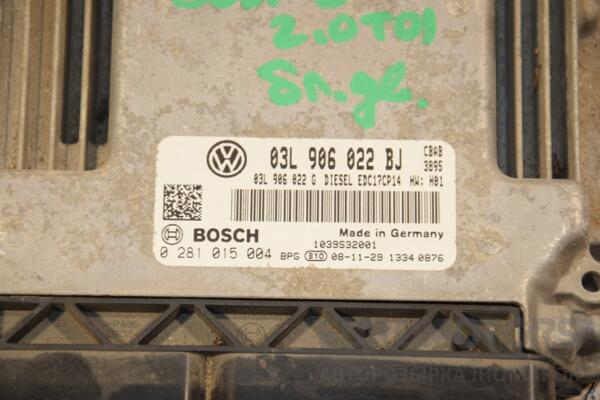 Блок керування двигуном VW Golf 2.0tdi (VI) 2008-2013 03L906022BJ 433322 - 2