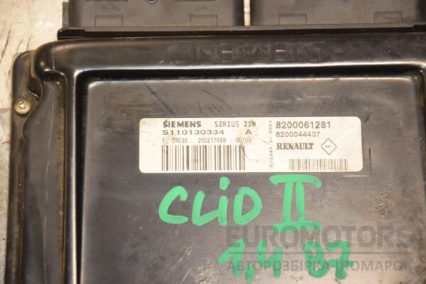 Блок управления двигателем Renault Clio 1.4 8V (II) 1998-2005 S110130334A 433331 - 2