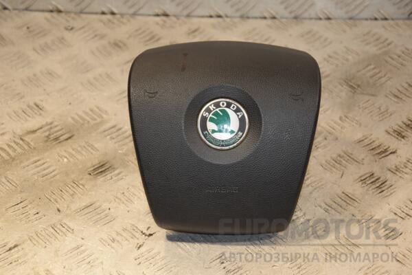 Подушка безпеки кермо Airbag Skoda Fabia 2007-2014 5J0880201D 433334 euromotors.com.ua