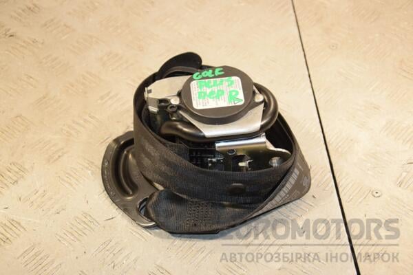 Ремень безопасности передний правый с пиропатроном VW Golf Plus 2005-2014 5M1857706B 433441 euromotors.com.ua