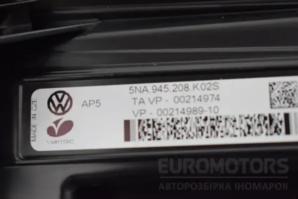 Правий світлодіодний задній ліхтар 20- VW Tiguan 2.0 TDI 2016 5NA945208K it-16454 Дизель - 7