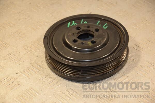 Шкив коленвала демпферный 6 ручейков VW Polo 1.4tdi 2001-2009 045105243D 434498 euromotors.com.ua