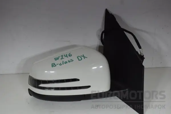 Правое зеркало 7+4 PIN Mercedes B-class 1.6 (W246) 2012 A2468101476 it-16486 Бензин euromotors.com.ua
