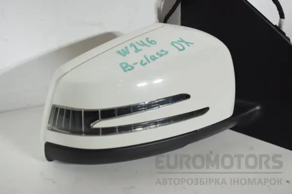 Правое зеркало 7+4 PIN Mercedes B-class 1.6 (W246) 2012 A2468101476 it-16486 Бензин - 4