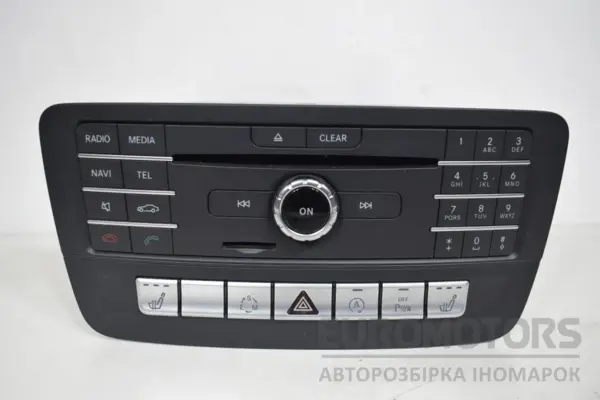 Блок керування автомобільною магнітолою CD/DVD/GPS/навігатором Mercedes B-class 1.6 (W246) 2012 A2469005115 it-16498 Бензин euromotors.com.ua