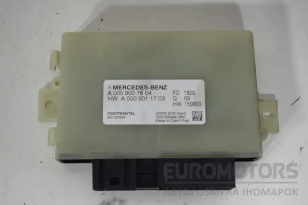 Блок управления выхлопными газами Mercedes C-class 2.0 (W205) 2014-2021 A0009007604 it-16537 Дизель euromotors.com.ua