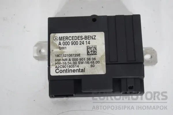 Блок управления топливным насосом высокого давления Mercedes C-class 2.0 (W205) 2014-2021 A0009002414 it-16543 Дизель euromotors.com.ua