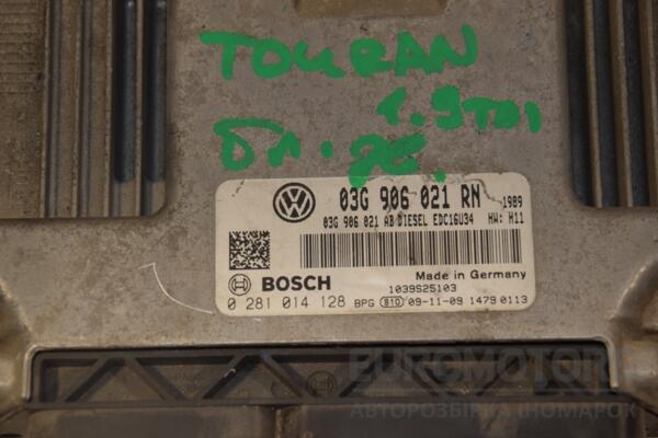 Блок управления двигателем VW Touran 1.9tdi 2003-2010 03G906021RN 435039 - 2