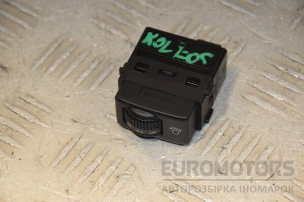 Кнопка корректора фар Renault Koleos 2008-2016 435042 euromotors.com.ua