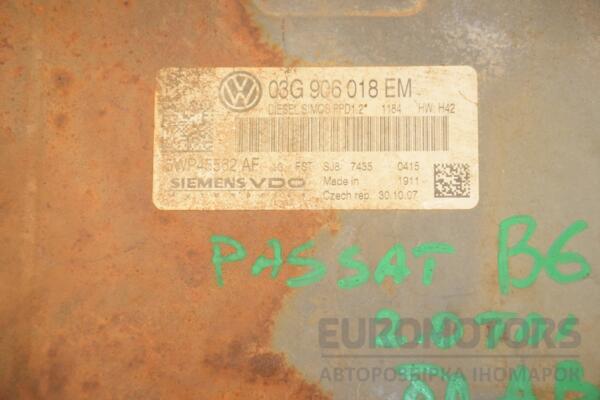 Блок управления двигателем (дефект) VW Passat 2.0tdi (B6) 2005-2010 03G906018EM 435063 - 2