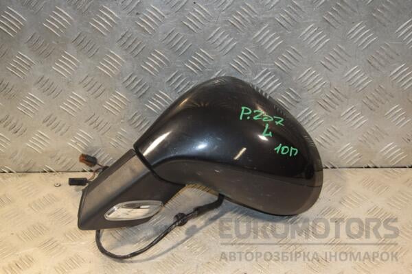Зеркало левое электрическое 10 пинов Peugeot 207 2006-2013 96806490XT 435104 - 2