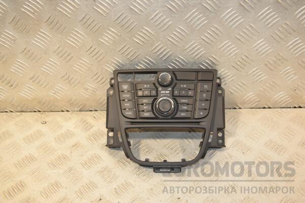 Панель управління магнітолою Opel Astra (J) 2009-2015 13346053 435502 euromotors.com.ua