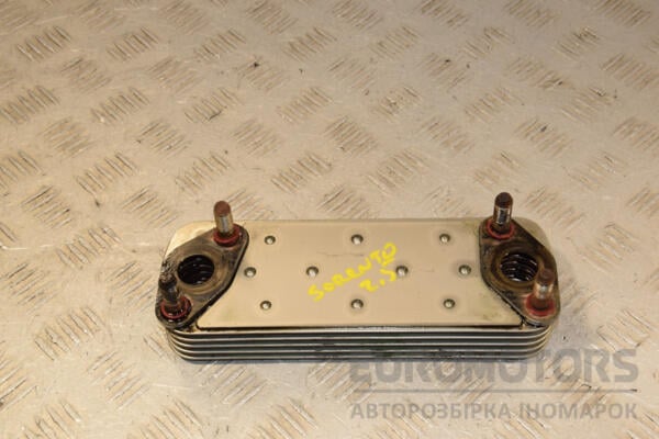 Теплообмінник (Радіатор масляний) Kia Sorento 2.5crdi 2002-2009 436698 euromotors.com.ua