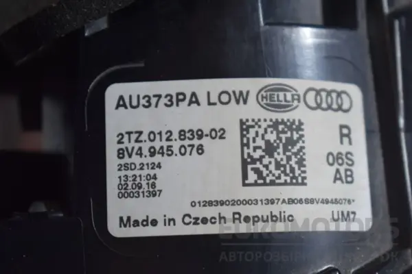 Права внутрішня фара Audi A3 1.8 (8P) 2003-2012 8V4945076 it-16635 Бензин - 4
