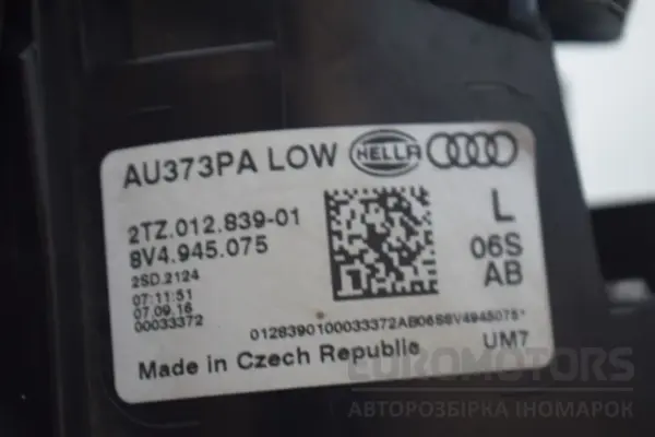 Левая внутренняя фара Audi A3 1.8 (8P) 2003-2012 8V4945075 it-16636 Бензин - 3