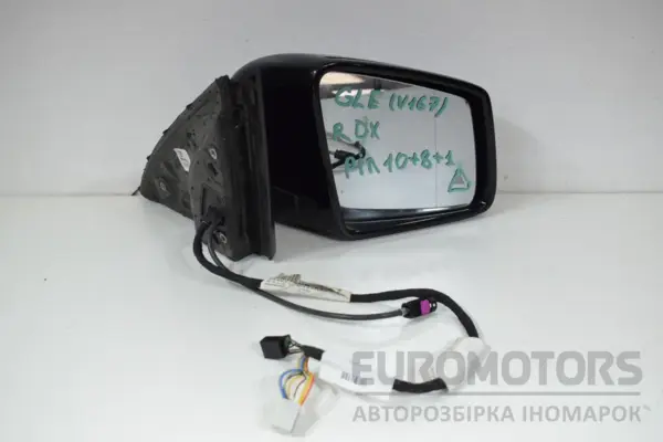 Праве дзеркало PIN 10+8+1 Mercedes GLE-class 3.0 cdi BlueTech (euro-6) (V167) 2018 A2928104400 it-16643 Дизель - 2