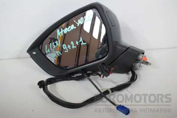 Левое зеркало PIN 9+2+1 Seat Ateca 2.0 TDI 2016 it-16646 Дизель - 3