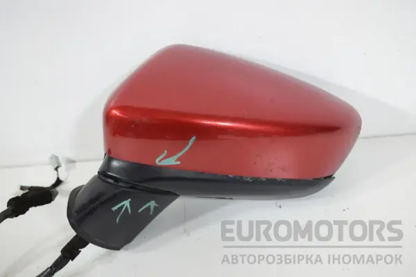 Левое зеркало 8+2 PIN Mazda 6 2.2 Bi-Turbo 2012-2018 it-16652 Дизель euromotors.com.ua