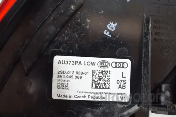 Левый светодиодный задний фонарь Audi A3 2.0 TDI (8V) 2013-2020 8V4945069 it-16653 Дизель - 4