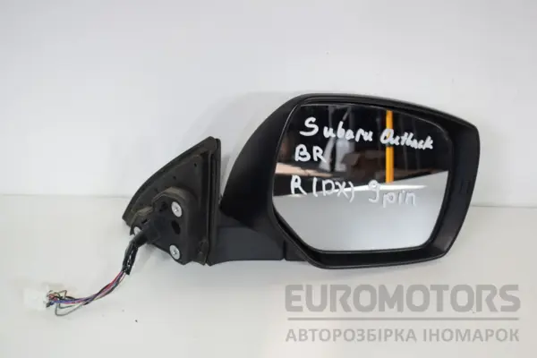 Праве дзеркало 9 контактів Subaru Legacy Outback 2.0 (B14) 2009-2015 it-16684 Дизель euromotors.com.ua