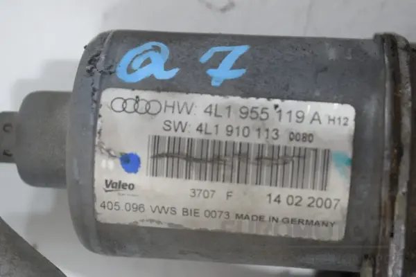 мотор переднего стеклоочистителя Audi Q7 3.0 TDI (4L) 2005-2015 4L1955119A it-16699 Дизель - 5