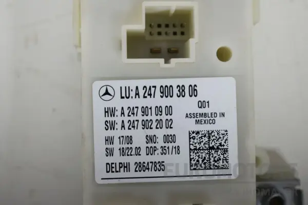 Електронний модуль Mercedes B-class 1.5 DCI (W247) 2019 A2479003806 it-16720 Дизель - 2