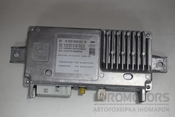 Блок управления Bluetooth Mercedes B-class 1.5 DCI (W247) 2019 A0009006318 it-16729 Дизель euromotors.com.ua