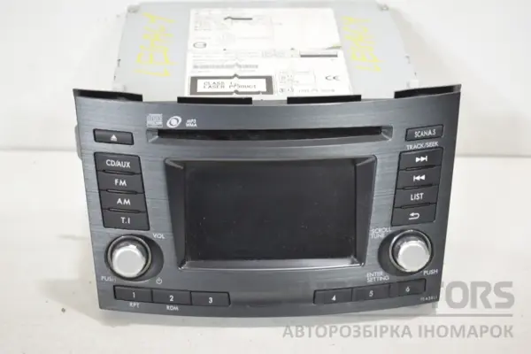 Блок керування автомобільною магнітолою CD/DVD/GPS/навігатором Subaru Legacy Outback 2.0 (B14) 2009-2015 86201AJ430 it-16758 Дизель - 2