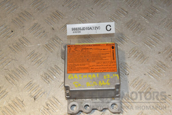 Блок управління AIRBAG Nissan Qashqai 2007-2014 98820JD10A 437118 euromotors.com.ua